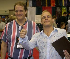 Me & G4's Adam Sessler at GenCon.